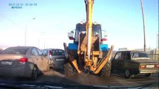 Авария на мосту.