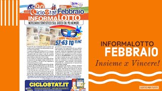 Lotto per Tutti - INFORMALOTTO FEBBRAIO