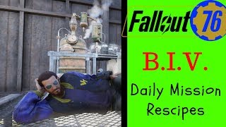Fallout 76 Brewing and Distilling (BIV's Daily Quest)
