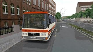 Omsi 2:Map Keedlestone, Route X10 To Landey Uni Bus Man_UEL