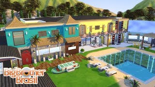 TOUR PELA CASA DO BIG BROTHER NO THE SIMS 4