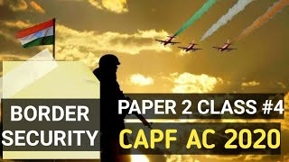 CAPF 2020 Class 4 Essay, Argument , report & imp. Facts (P1) On Internal Security Hindi + English