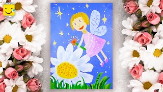 Как нарисовать ФЕЮ - урок рисования для детей 4-7 лет.
