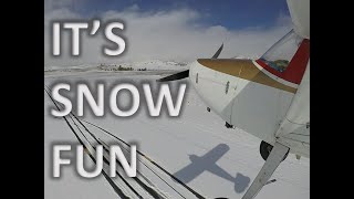 It's Snow Fun - Experimenting with a Snowy Runway