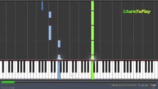 ADELE - SKYFALL (007 Theme Song) *EASY* Piano Tutorial HQ/HD COVER