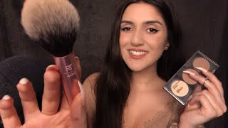 ASMR Türkçe MAKYAJ ROLEPLAY ❤️ MAKYAJINI YAPIYORUM - Turkish ASMR - Sevgililer günü makyajı ❤️