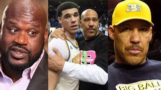 Shaq Drops LaVar Ball DISS TRACK after Lavar said Him and Lonzo Ball would Beat  Shaq and his Son