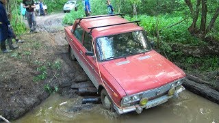 Кто останется в живых? Тазы и кроссоверы против крутого ручья!  Off-road 2018