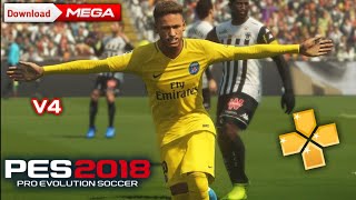 PES 2018 V4 Android/iOS Offline 800 MB Best Graphics