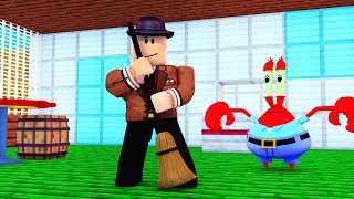 QUITTING YOUTUBE TO WORK AT MY NEW JOB! Roblox Callum gets a job as a janitor!