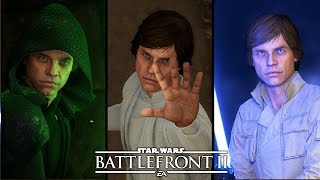 3 LUKE SKINS #2! - Star Wars Battlefront 2 MODS