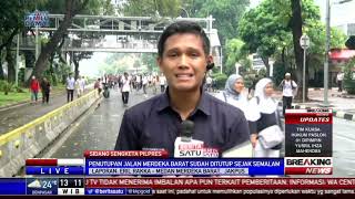 Massa GNKR Turun ke Jalan Saat Sidang Sengketa Pilpres 2019
