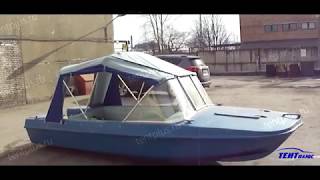 Обь 3.Установка ветрового стекла.