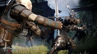 PS4 The Witcher 3 Wild Hunt №192 Битва в Каэр Морхене - Ведьмаки жгут!!!