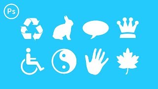 How to Find Custom Shapes & Symbols | Photoshop CC Tutorial