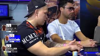 Battle of Malta 2017 Main Event Final Table - H05 Nadav A5o 4bet DvsSB JJ sound