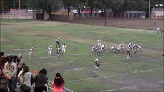 "HIGHLIGHTS" SEBASTIÁN  HERNANDEZ QB # 8 "REDSKINS" JUVENIL A 2016