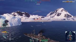 WOWS 0.6.0 New Skills are OP -Hindenberg 4Kills 164K DMG 2556 XP ICE