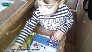 Малыш нашел заначку мамы. Приколы с Детьми! / Toddler found a stash mother. Funny Kids!