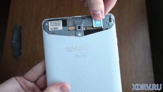 Как вставить SIM-карту в Wexler.Tab 7d (XDRV.RU)
