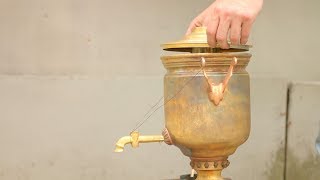 Как реставрируют самовар
