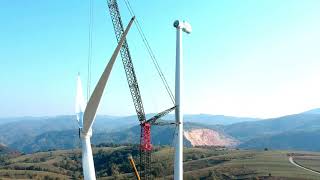 #EnelGreenPower  Romania - reparatia unei turbine eoliene