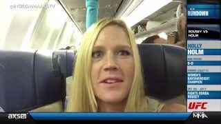 Holly Holm Reacts to Her Title Fight With Ronda Rousey