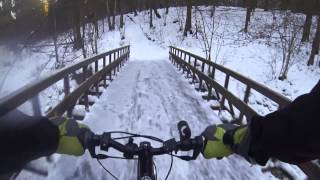 Велосипед зимой: воскресный променад