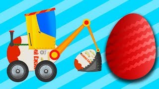 НЕОБЫЧНЫЕ Виды Транспорта - Делаем МАШИНКИ из Яйца Сюрприза