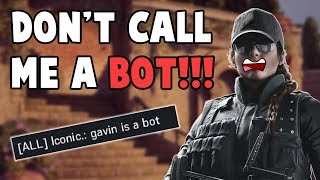 Trash Talkers Called Me A Bot & This Happened... | Rainbow Six Siege