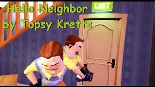 Hello Neighbor Alpha 1 баг два соседа two Neighbors