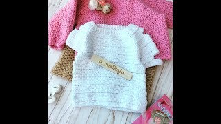 КОФТА КРЮЧКОМ ЖЕМЧУЖИНКА.СВИТЕР КРЮЧКОМ.РЕГЛАН СВЕРХУ ВНИЗ КРЮЧКОМ