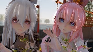 [MMD] 霜雪千年/Thousand-Year Snow(Haku, Luka)