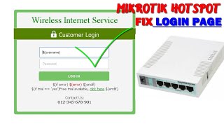 Mengatasi Wifi hotspot tidak bisa masuk Login page | tutorial mikrotik