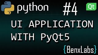 Python UI application with Qt designer #4 (Widget List)