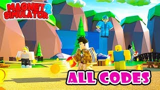 ALL 2 SECRET CODES STILL ACTIVE In NEW GAME MAGNET SIMULATOR 2!! [Roblox]