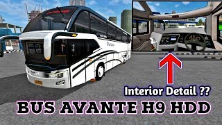 SHARE MOD BUSSID AVANTE H9 HDD DAN LIVERY NYA