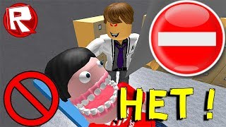 Роблокс. Как не надо делать игры. Побег от дантиста | ROBLOX по русски