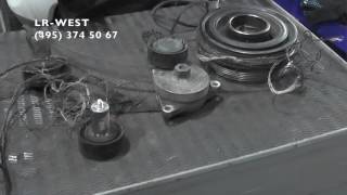 Обрыв приводного ремня на Рендж Ровер 4.4 TD - причины и последствия.
