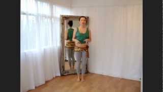 Bellydance tutorial: how to do the maya on the down