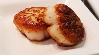 How to Sear Scallops - NoRecipeRequired.com