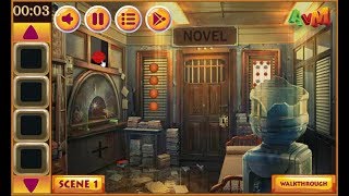AVM Old Novel House Escape  walkthrough AVMGames.