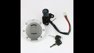 Замок зажигания и крышка бензобака на мотоцикл Viper V150A, видеообзор