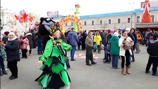 Масленица в Харькове на площади Свободы
