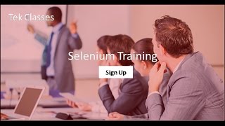 Selenium Tutorial | Selenium webdriver tutorial tekclasses