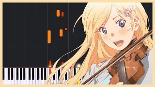 Haru no Kaori (Kaori's Spring) - Shigatsu wa Kimi no Uso [Piano Tutorial] (Synthesia) // Torby Brand