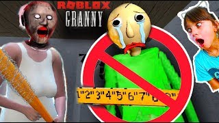ГРЭННИ СТОЙ! Обидела БАЛДИ GRANNY ПИТОМЕЦ БАБУЛИ ROBLOX ГРЕННИ роблокс ЧЕЛЛЕНДЖ Валеришка