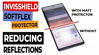 Samsung Galaxy Note 10 Plus InvisShield SoftFlex Screen Protector - Matt - See the difference
