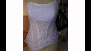 Пошив прозрачного корсета  Часть 2 www.corset.co.il