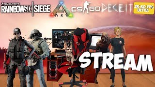 Играем с друзьями в Rainbow Six Siege и Deceit! - Stream